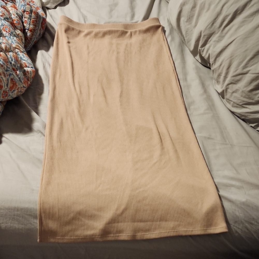 Old Navy Beige Women's Pencil Skirt
